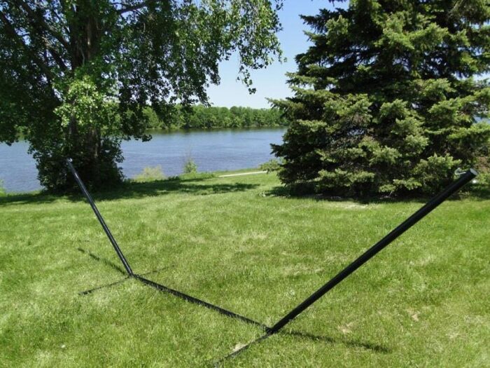 15 foot tri beam hammock stand for spreader bar hammocks 2