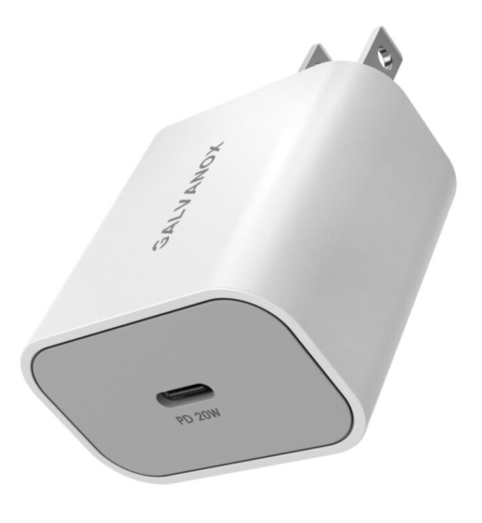 20W Samsung Charger White Primary With Logo