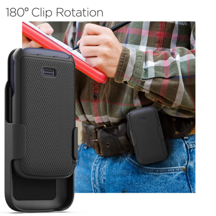 Alcatel Go Flip 4 TCL Flip Pro DuraClip Case with Belt Clip Holster HC270US 3