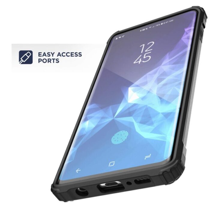 Galaxy S10 Scorpio Case Gunmetal Encased SS80GY 5