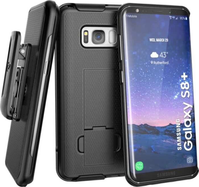 Galaxy S8 Plus Duraclip Case And Holster Black Black HC43