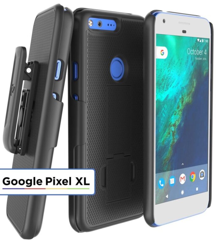 Google Pixel XL Duraclip Case And Holster Black Black HC27