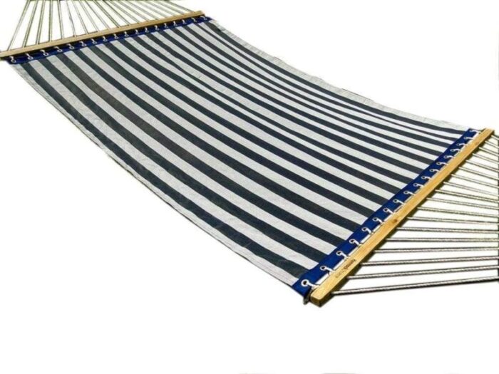 Hammock Universe Poolside white and blue stripes