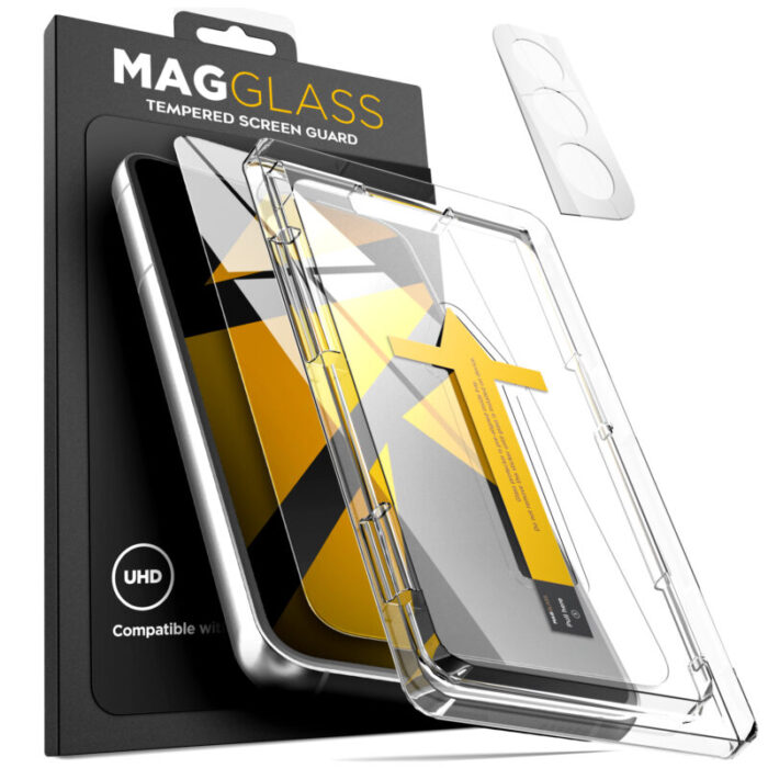 MagGlass Samsung Galaxy S22 HD Screen Protector and Lens Protector Clear SP214A