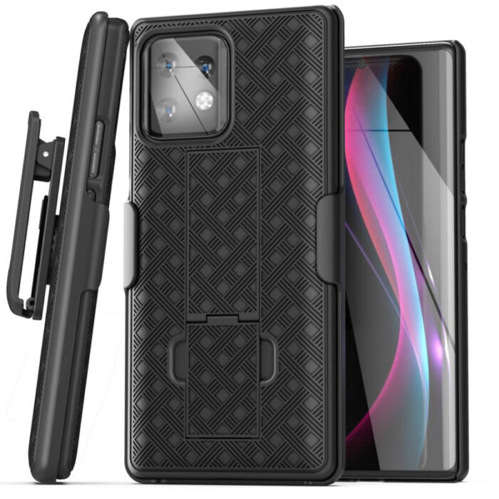 Moto Edge Plus 2023 DuraClip Case with Belt Clip Holster HC320