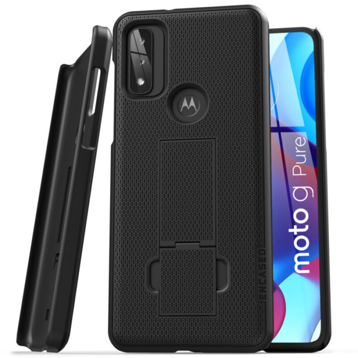 Moto G Pure DuraClip Case with Belt Clip Holster HC216 9