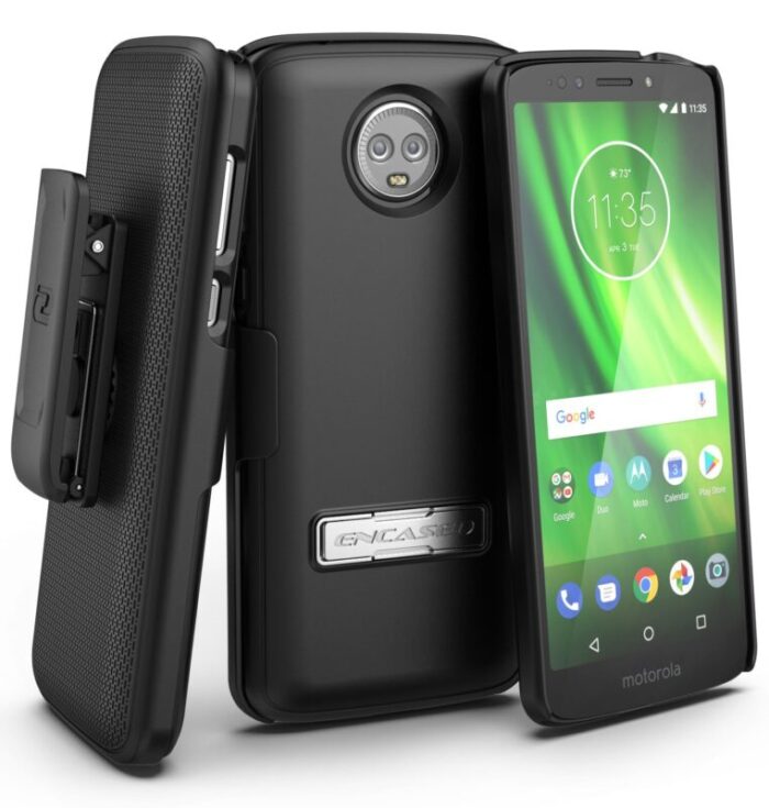 Moto Z Slimline Case And Holster Black Black SL63