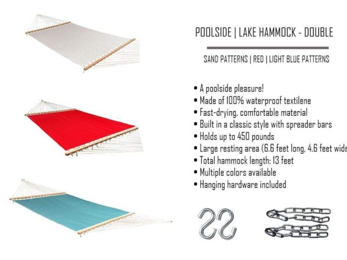 POOLSIDE LAKE HAMMOCK DOUBLE 1 scaled