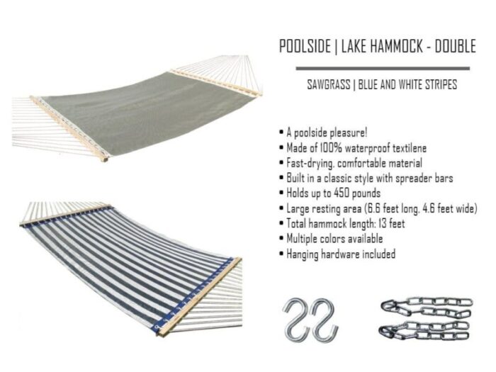 POOLSIDE LAKE HAMMOCK DOUBLE 2 14ce1967 86d6 4c99 917d 5cd52aca3e3d