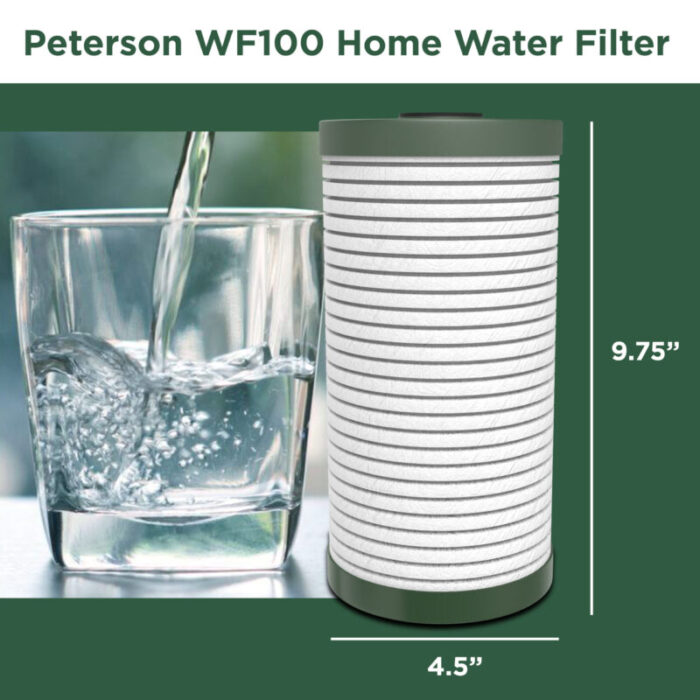 Peterson House Water Filter Replacement 3 Pack PTSWF100 2PK 3