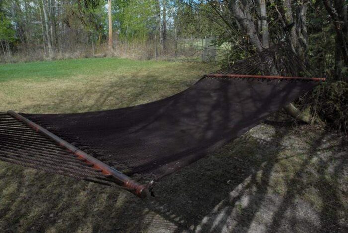 Polyester rope hammock 2