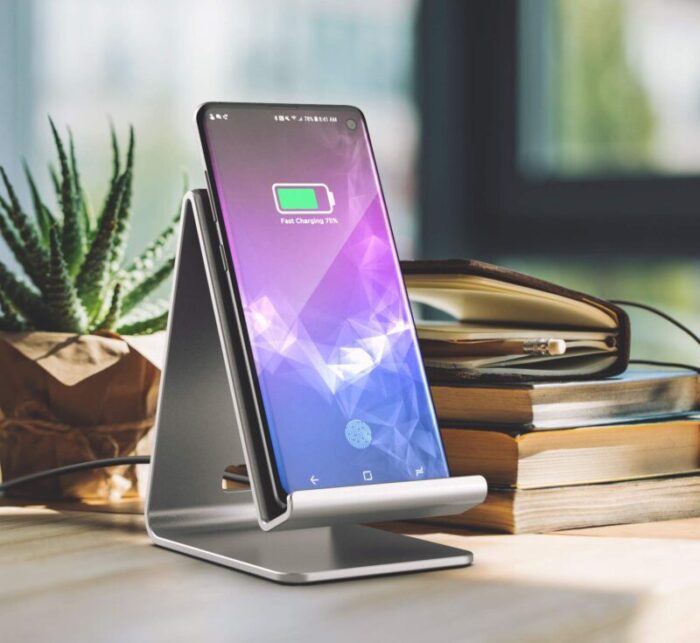 Qi Charger Charging Stand 10W Wireless Fast Charge Galvanox 2