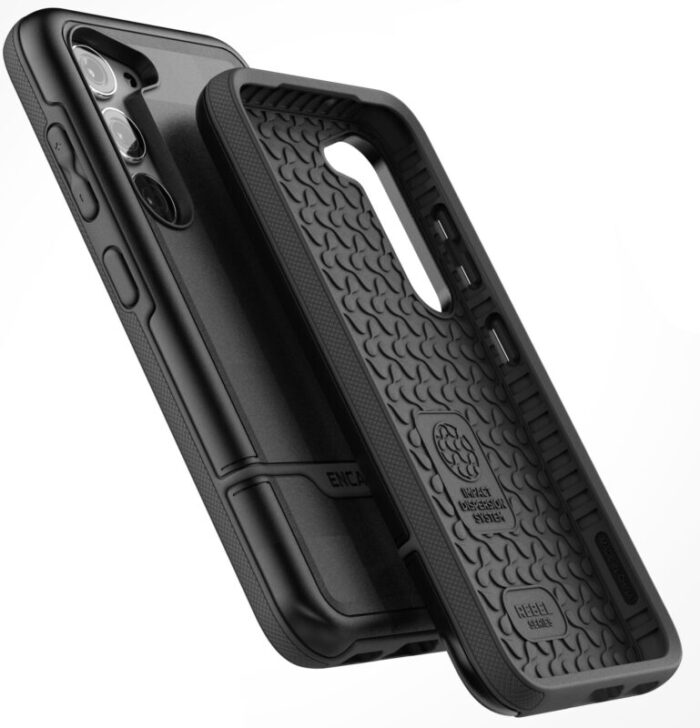 Samsung Galaxy S23 Rebel Case with Nylon Pouch Belt Clip Holster RB308BKNP 2