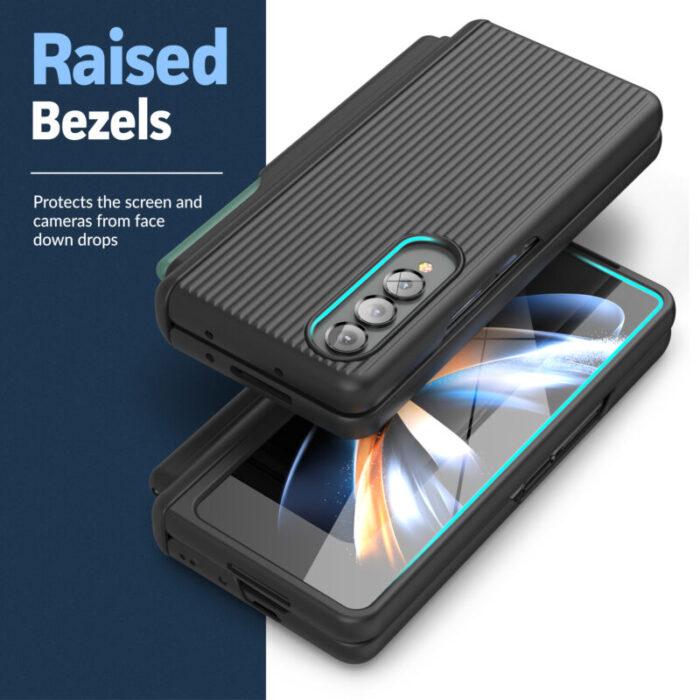 Samsung Galaxy Z Fold 4 Slimshield Case with Pen Holder and Built In Screen Protector SD251BK 4