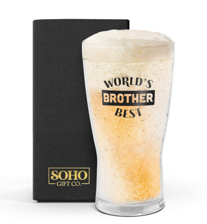 SoHo Freezer Mug WORLDS BEST BROTHER FI1415