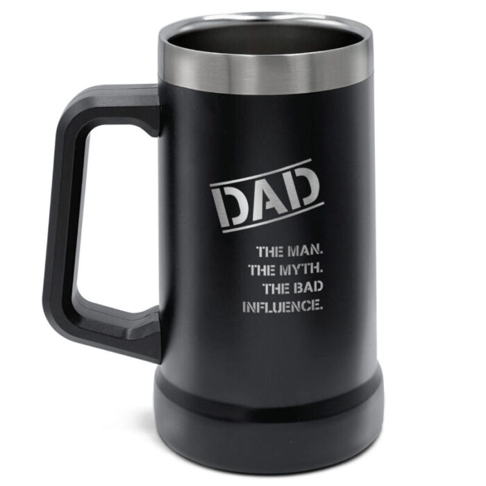 SoHo Stainless Steel Insulated Tumbler Dad Man Myth Bad Influence BM3311 2