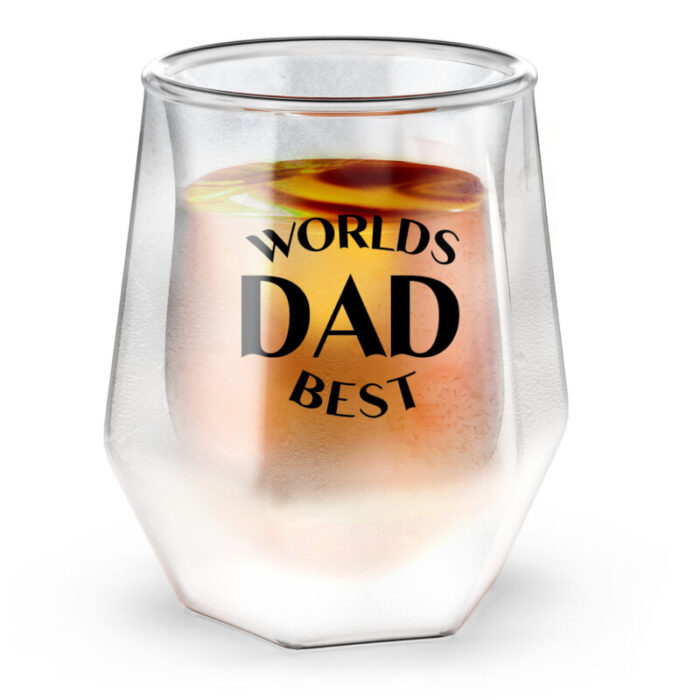 SoHo Whisky Glass WORLDS BEST DAD LI8631