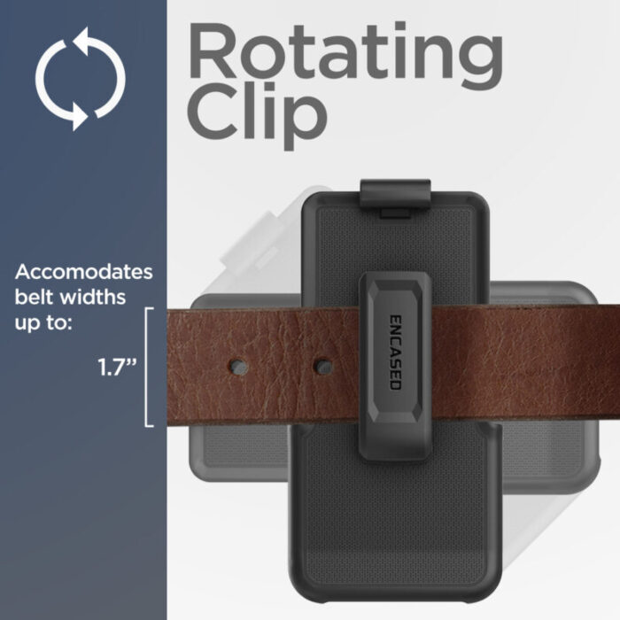 encased phone holster rotating 2