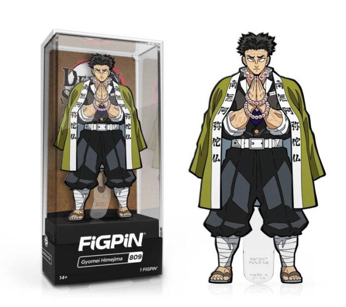 figpin classic demon slayer gyomei himejima 809 1st edition 5000 units spastic pops 887870