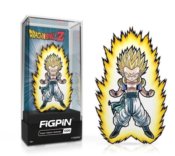 figpin classic dragon ball z buu saga super saiyan gotenks 1220 1st edition le500 action toy figures spastic pops 966486