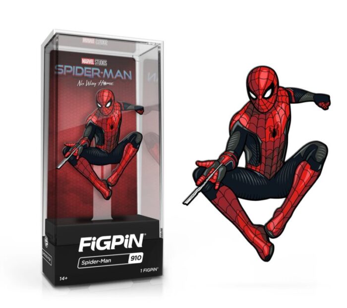 figpin classic marvel studios spider man no way home spider man red suit 910 1st edition 1500 units spastic pops 532255