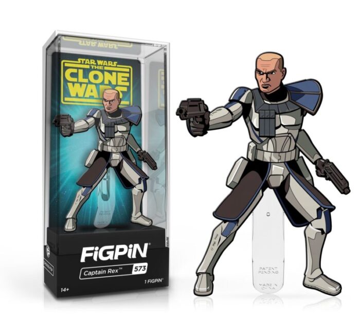 figpin classic star wars clone wars captain rex 573 spastic pops 170735