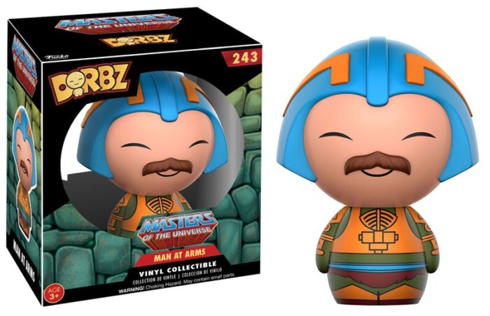 funko dorbz man at arms action toy figures spastic pops 943254