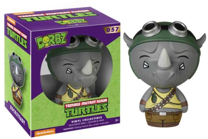 funko dorbz rocksteady action toy figures spastic pops 463638