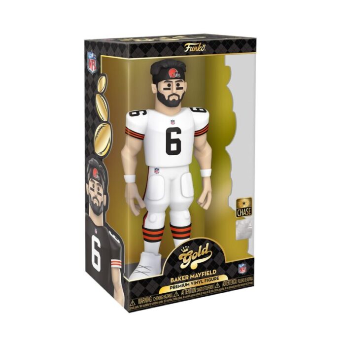 funko gold 12 nfl cleveland browns baker mayfield w 1 in 4 chance at chase spastic pops 445109