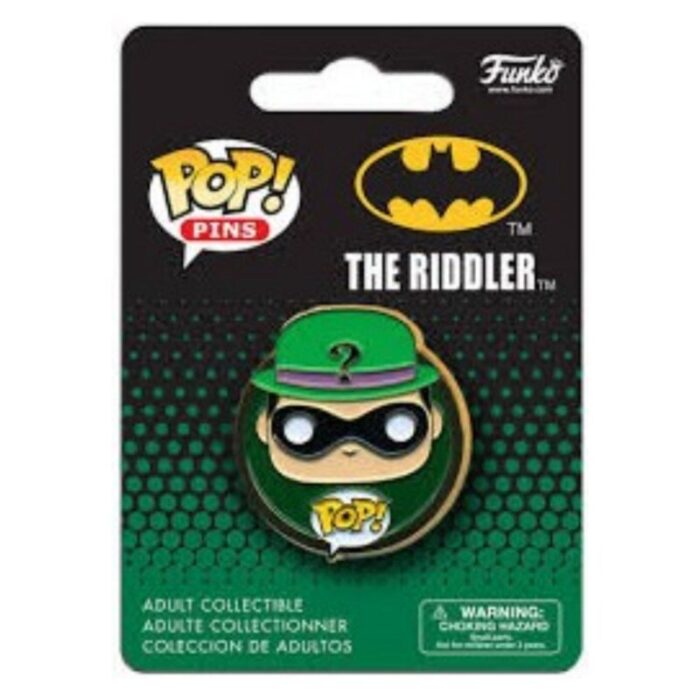 funko pins badges riddler action toy figures spastic pops 519659