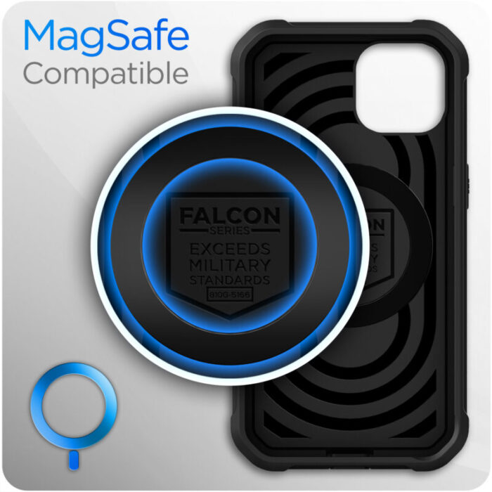 iPhone 13 Mini Falcon Shield Case with MagSafe Black FS174MS 9 2