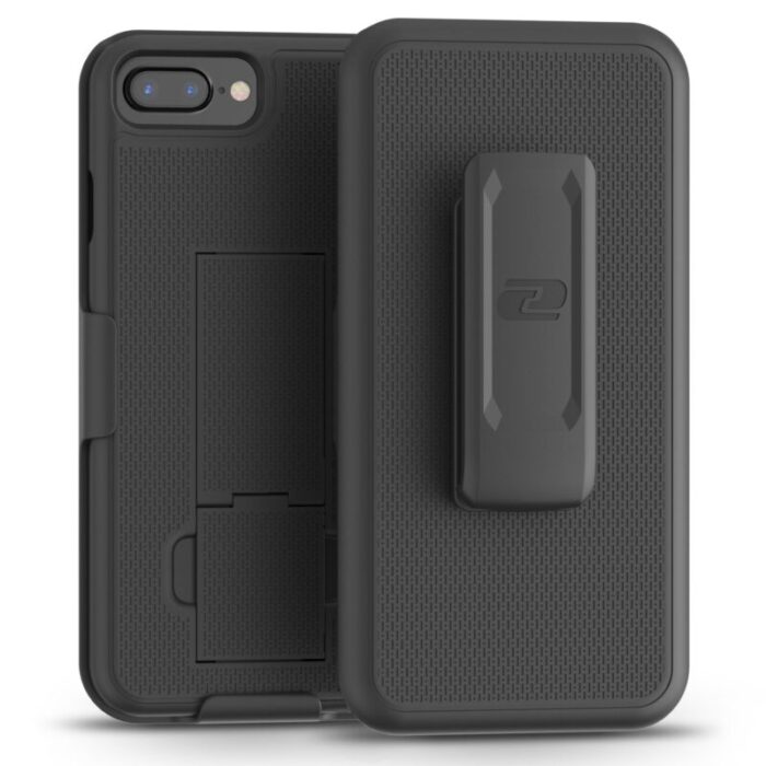 iPhone 8 Plus Duraclip Case And Holster Black Black HC05 4