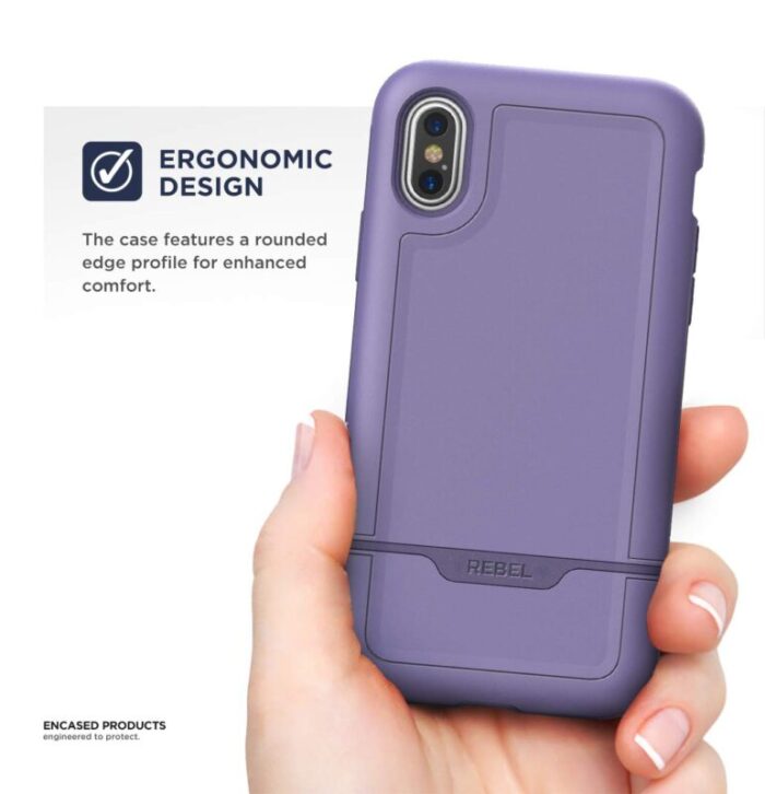 iPhone XS Max Rebel Case Purple Purple RB72PP 2