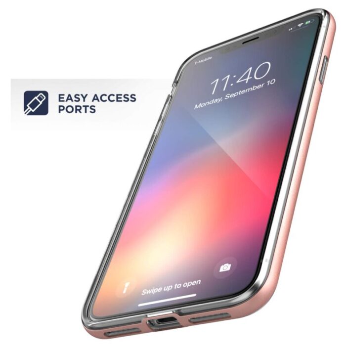 iPhone Xs Max Reveal Case Rose Gold Encased RV72RG 4