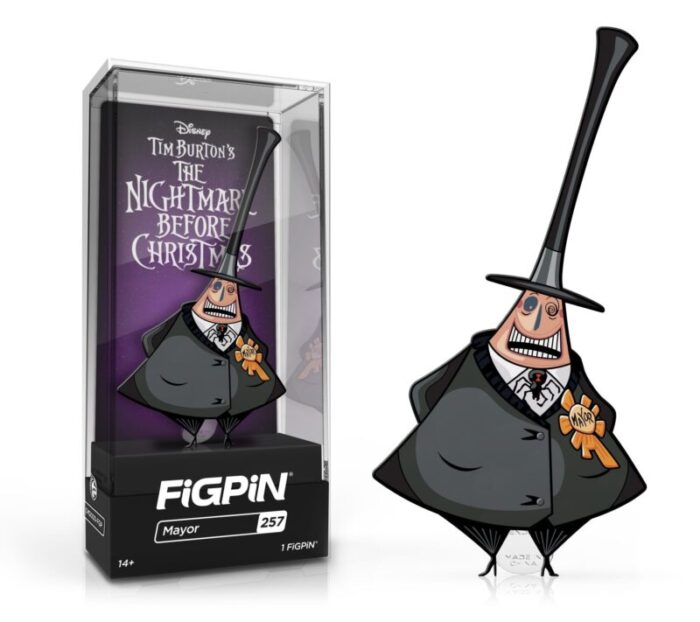 in stock figpin classic nightmare before christmas mayor257 free us shipping spastic pops 442437