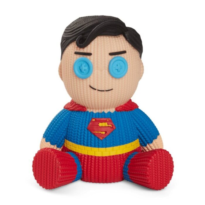 in stock handmade by robots dc comics superman vinyl figure spastic pops 957253