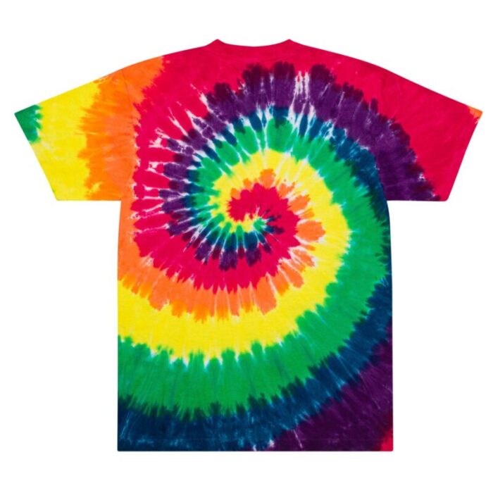 oversized tie dye t shirt classic rainbow back 64f5e92349e22