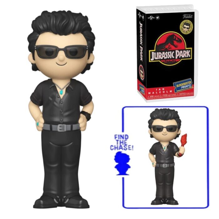 preorder estimated arrival q4 2023 funko x blockbuster rewind jurassic park dr malcolm with chance at chase spastic pops 349172