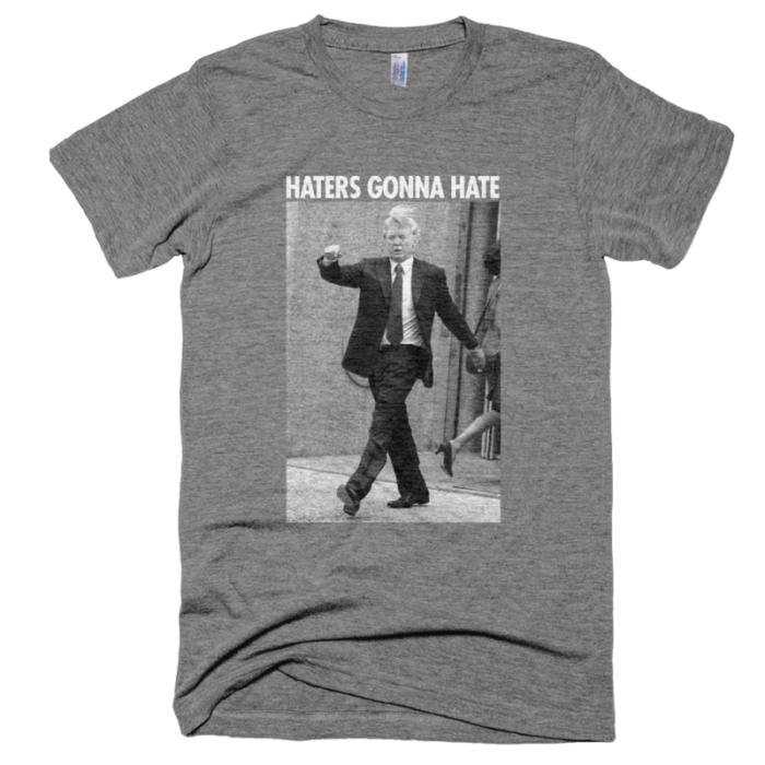 trump haters gonna hate tr401 athletic grey