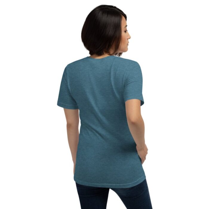 unisex staple t shirt heather deep teal back 669952f92cea1