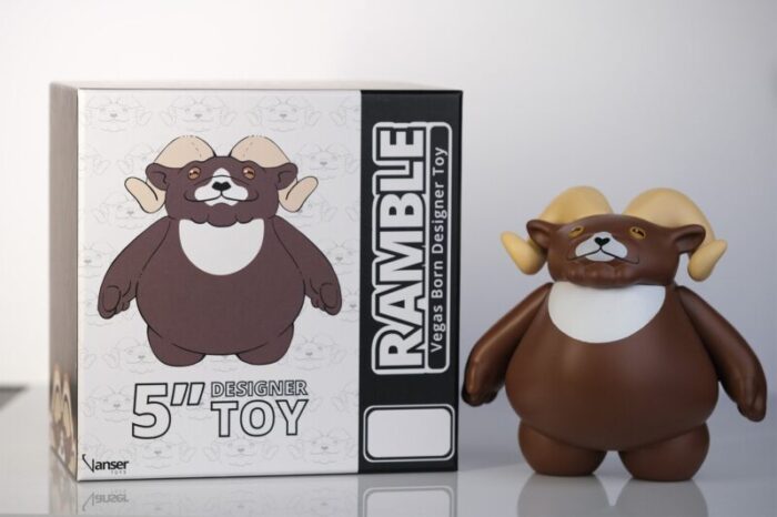 vanser toys ramble founders edition vinyl figure le 200 free shipping spastic pops 499225