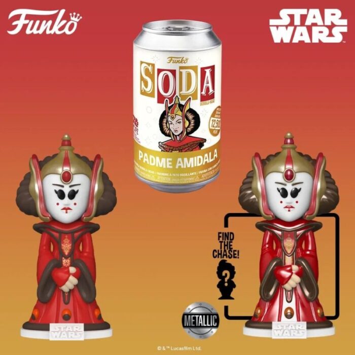 vinyl soda star wars padme amidala 16 chance at chase order 6 for a sealed case spastic pops 263263